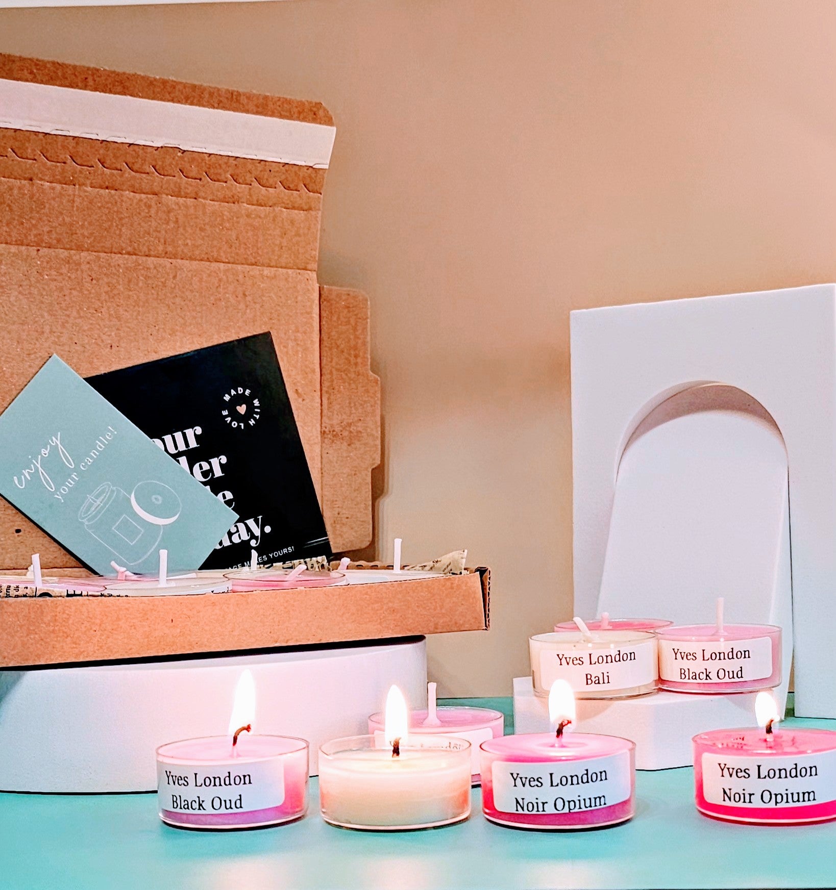 Assorted Scented Tea Light Box