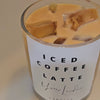 Iced Coffee Latte Artisan Candle